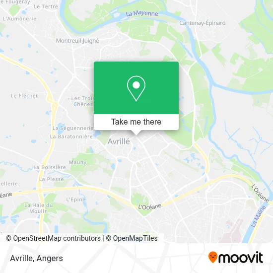 Avrille map