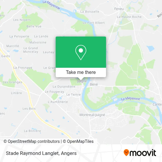 Stade Raymond Langlet map