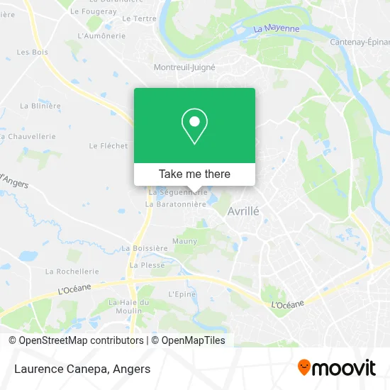 Laurence Canepa map