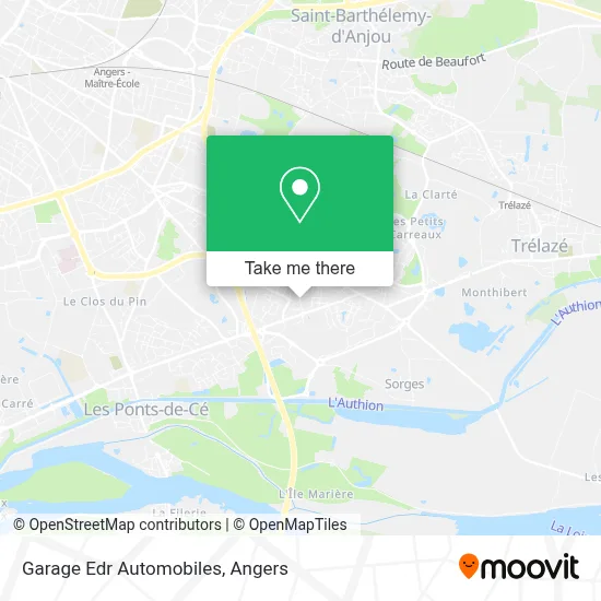 Garage Edr Automobiles map