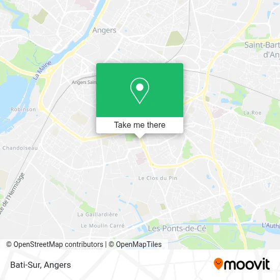 Bati-Sur map