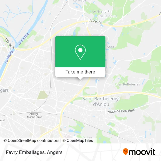 Favry Emballages map