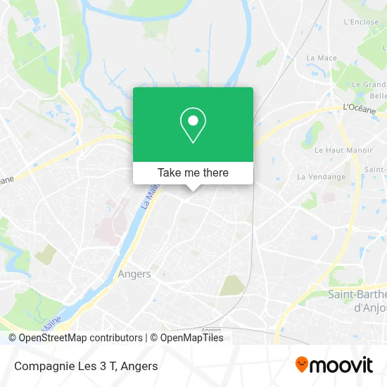 Compagnie Les 3 T map
