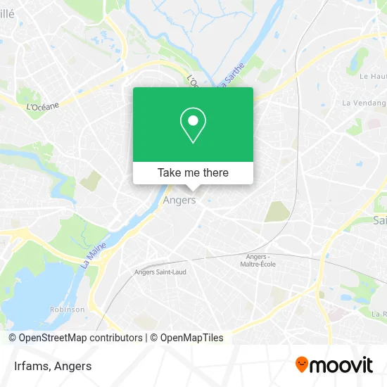 Irfams map