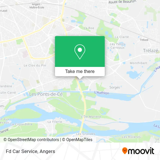 Fd Car Service map