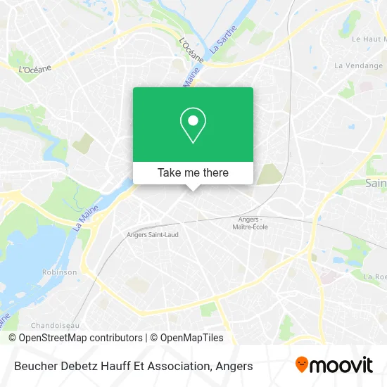 Beucher Debetz Hauff Et Association map