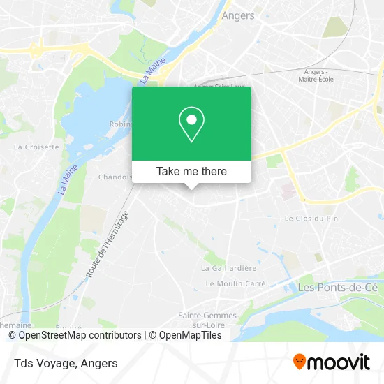 Tds Voyage map