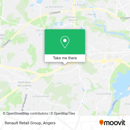 Renault Retail Group map