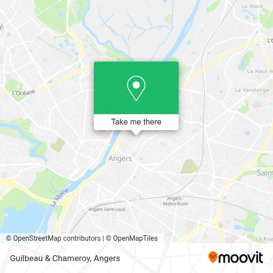 Guilbeau & Chameroy map