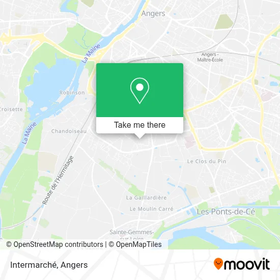 Intermarché map