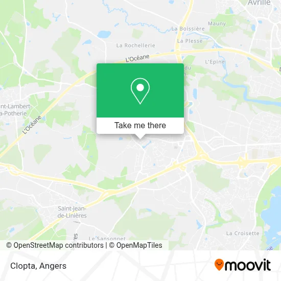 Clopta map
