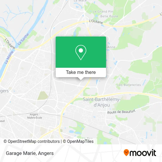 Garage Marie map