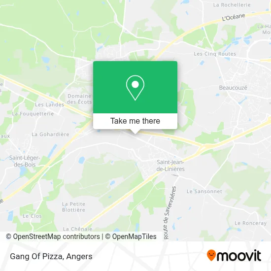 Gang Of Pizza map