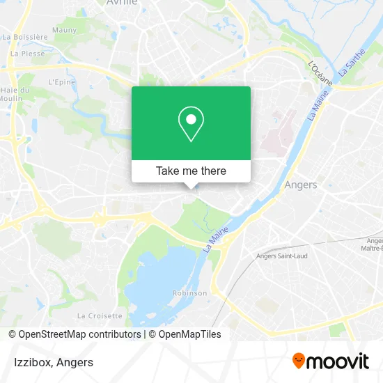 Izzibox map