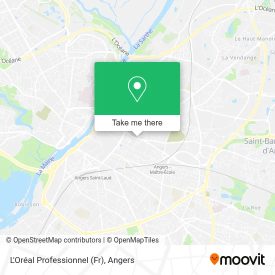 L'Oréal Professionnel (Fr) map