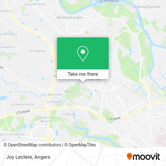 Joy Leclere map