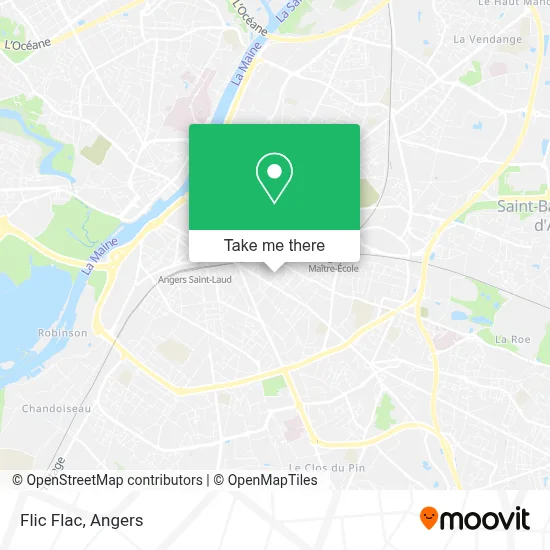 Flic Flac map