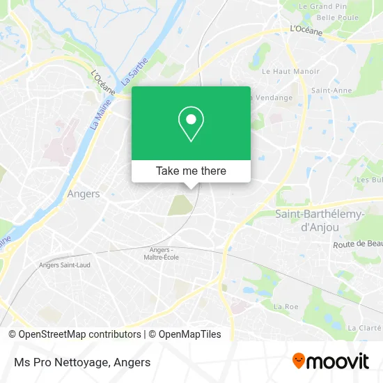Ms Pro Nettoyage map