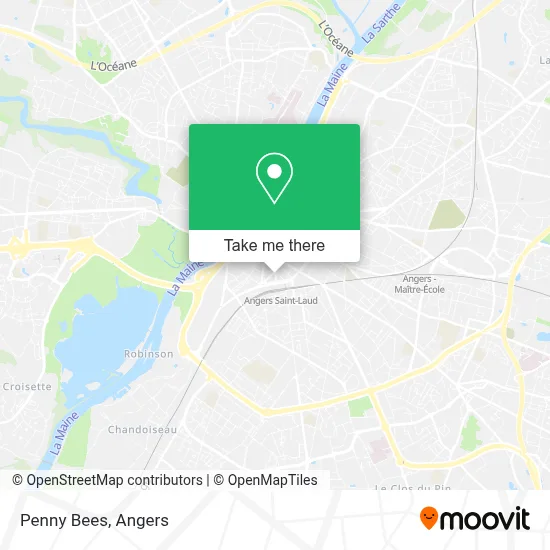 Penny Bees map