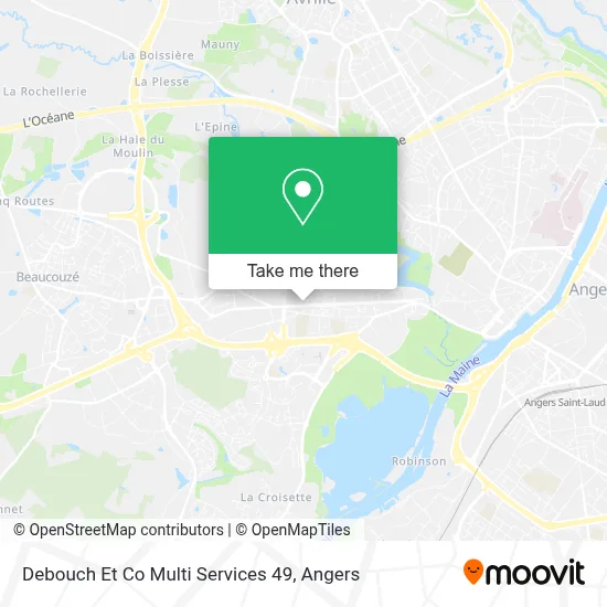Debouch Et Co Multi Services 49 map