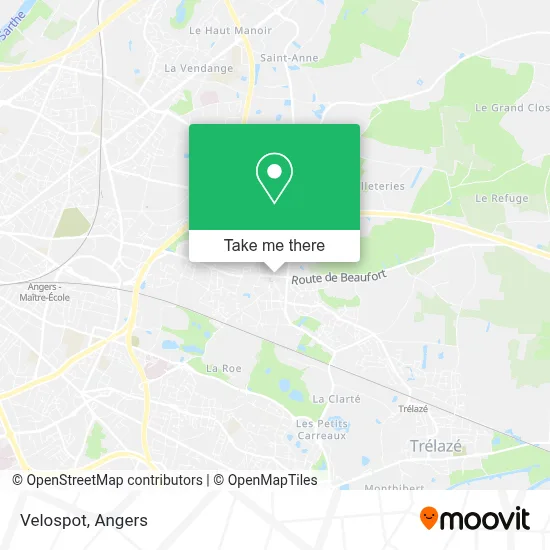 Velospot map