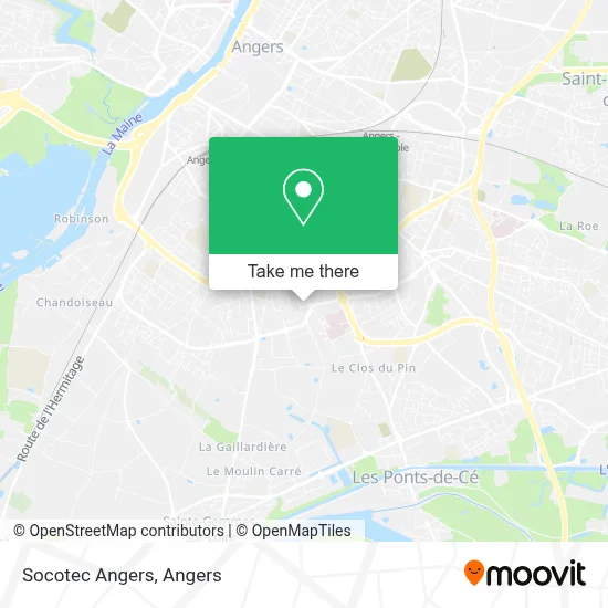 Socotec Angers map