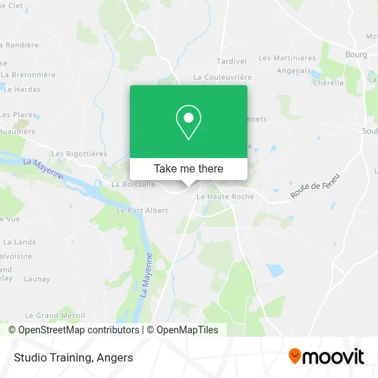Studio Training map