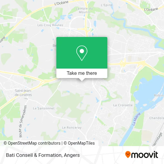 Bati Conseil & Formation map