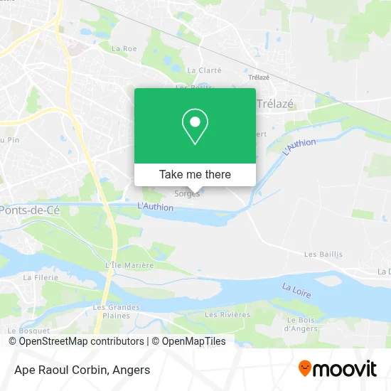 Ape Raoul Corbin map