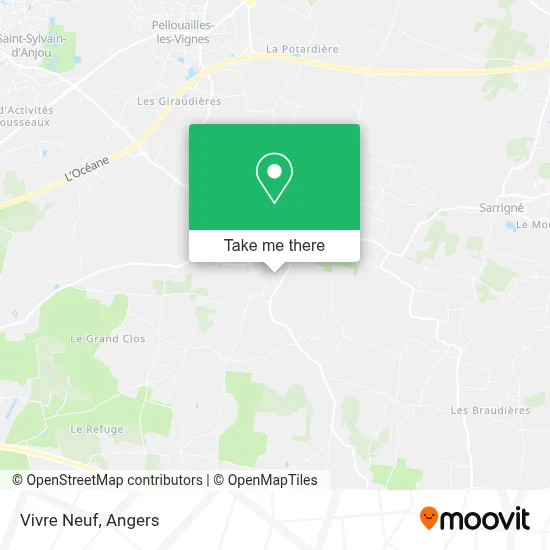 Vivre Neuf map