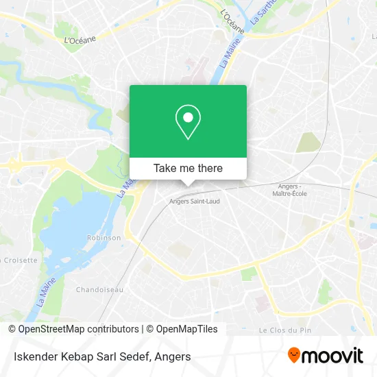 Iskender Kebap Sarl Sedef map