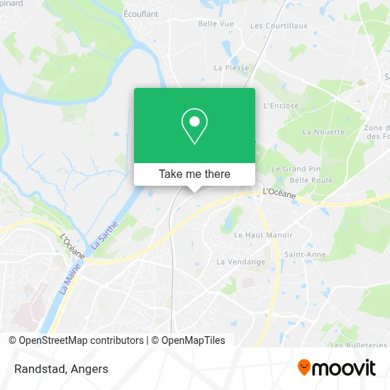 Randstad map