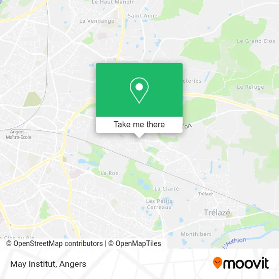 May Institut map