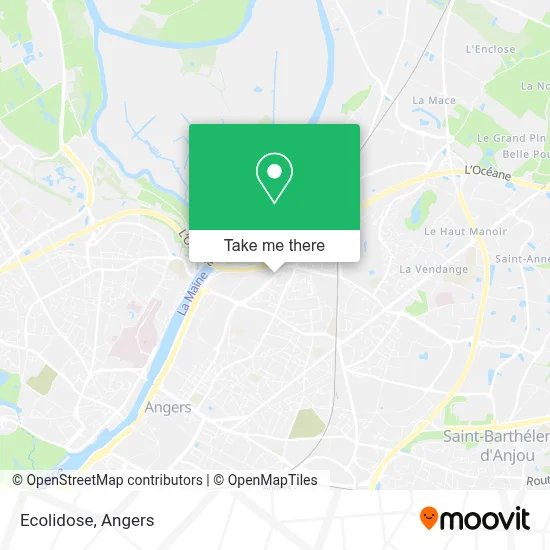 Ecolidose map