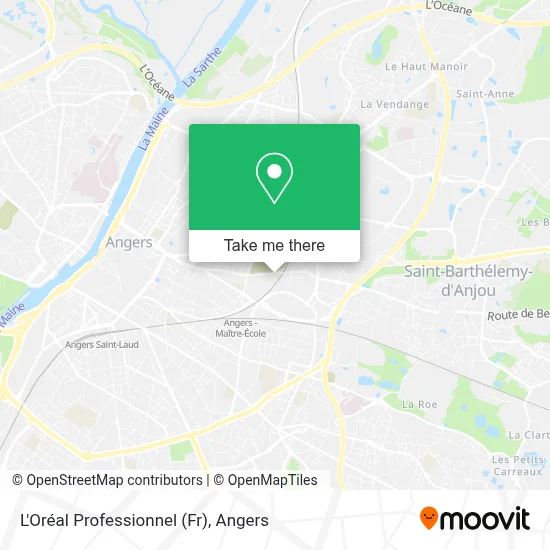 L'Oréal Professionnel (Fr) map