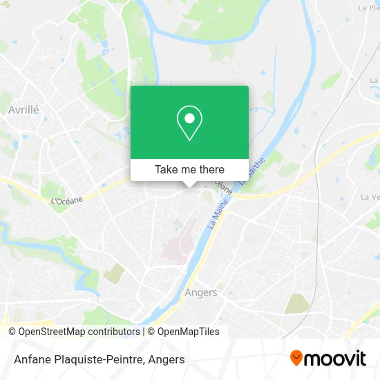 Anfane Plaquiste-Peintre map