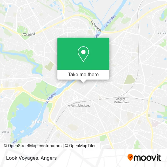Look Voyages map