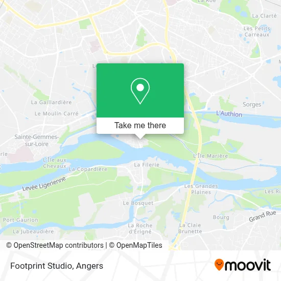 Footprint Studio map