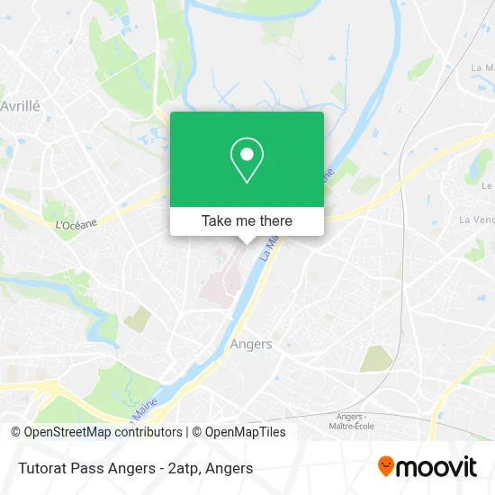 Tutorat Pass Angers - 2atp map