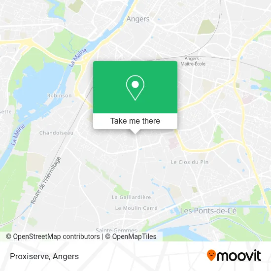 Proxiserve map
