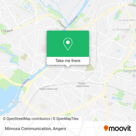 Mimosa Communication map