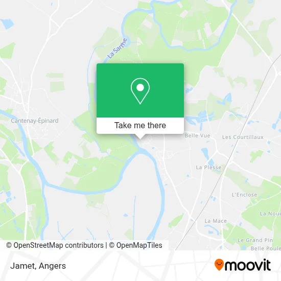 Jamet map