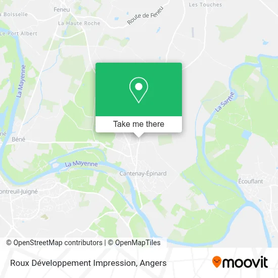 Roux Développement Impression map