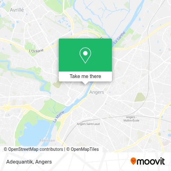 Adequantik map