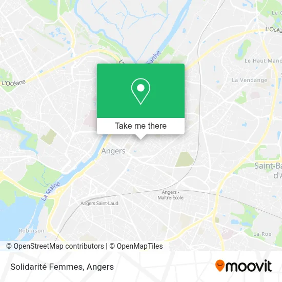 Solidarité Femmes map