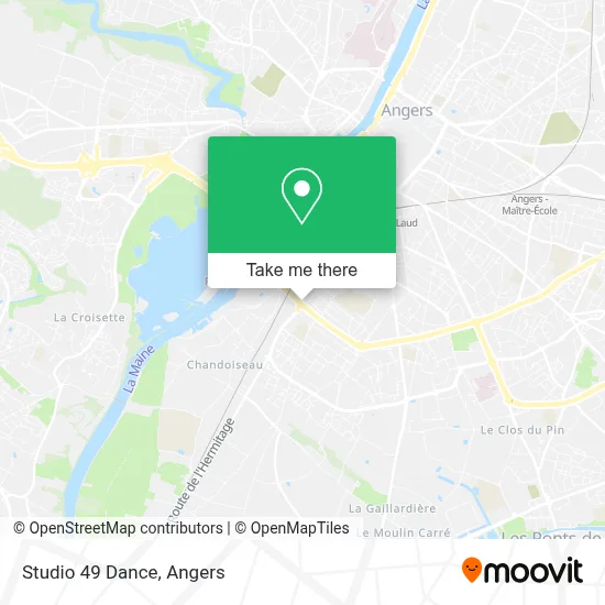 Studio 49 Dance map