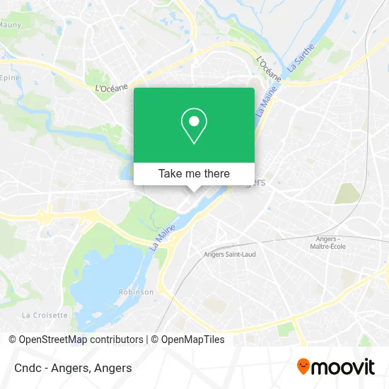 Cndc - Angers map