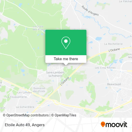 Etoile Auto 49 map
