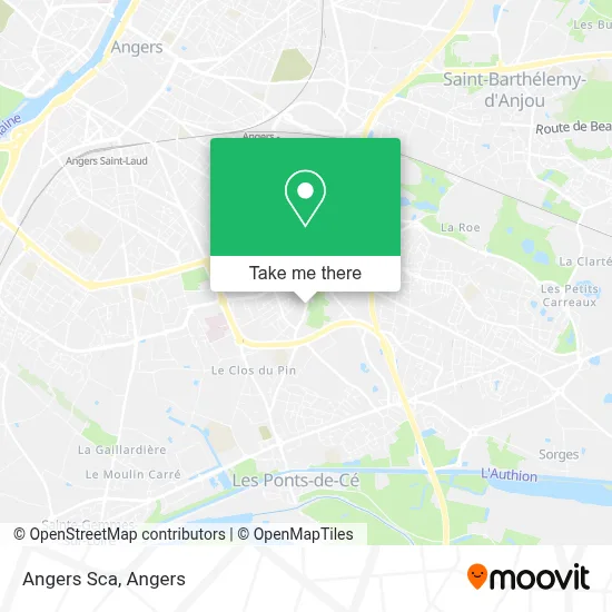 Angers Sca map
