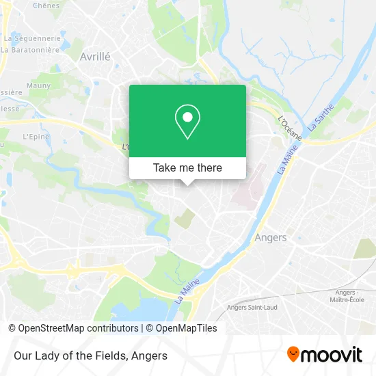 Notre Dame Des Champs map